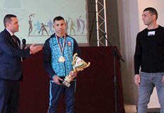 Радослав Росенов бе награден за златния си медал по бокс