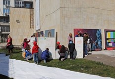 Слънце музика и цветове на новата Арт площадка в крайдунавския