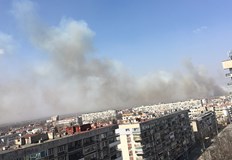 Силният вятър който се изви днес в Русе е бил с