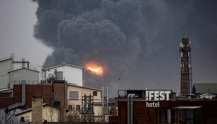 Мощни експлозии край Лвов