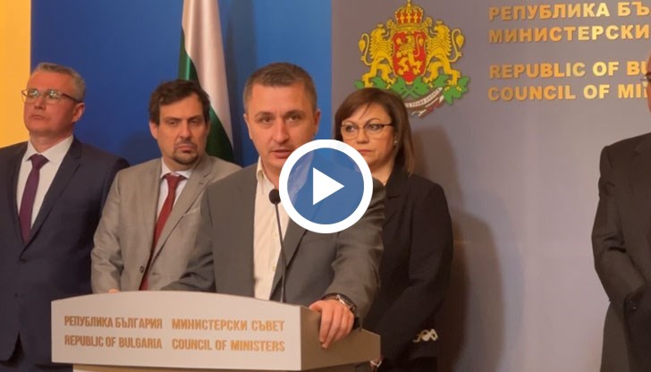 Александър Николов дава брифинг по актуални въпроси