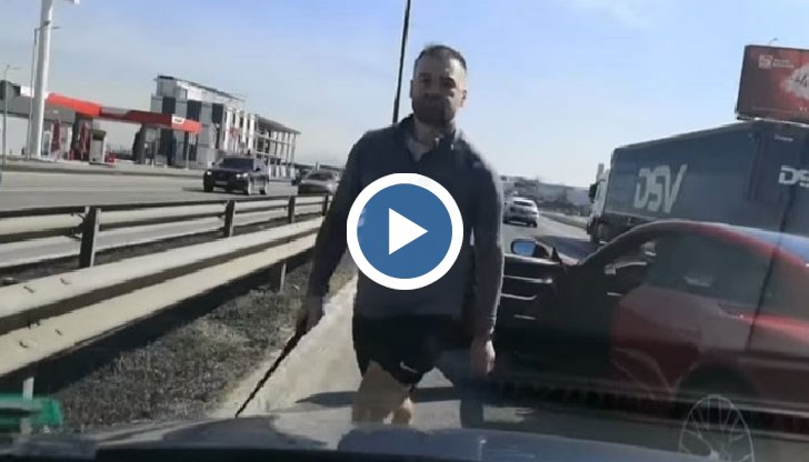 Провинилият се шофьор даде обяснения в КАТ-София
