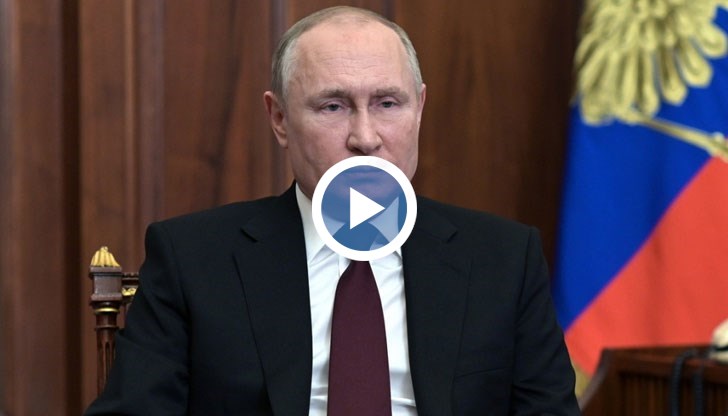 Бяхме оставени без възможности за мирно решаване на проблемите, заяви руският президент