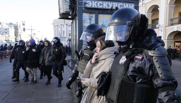 Най-много са задържаните по време на протести в Москва - 1700