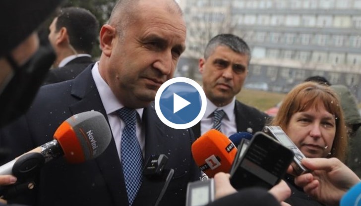 Не се меся по никакъв начин в работата на правоохранителните органи, заяви президентът