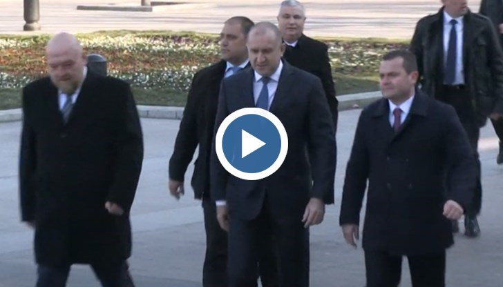 Президентът започна поредицата си от срещи в Русе