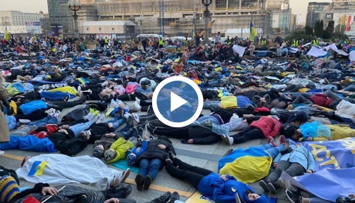 Протест на украинци се проведе днес във Варшава