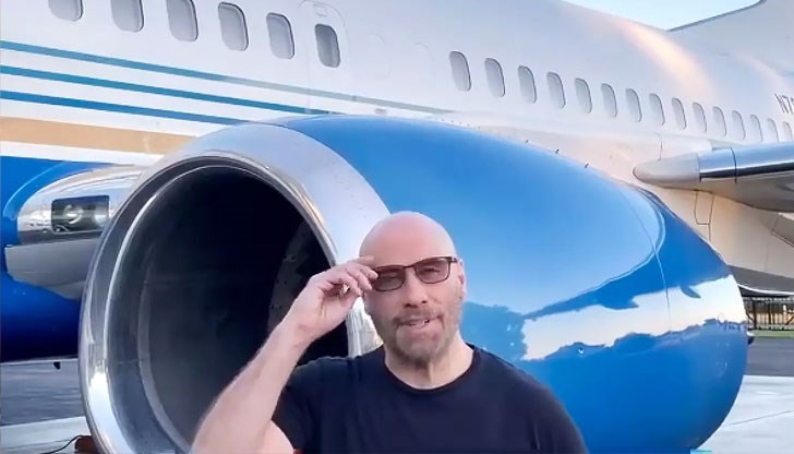 Актьорът се сдоби с още един лиценз за пилот