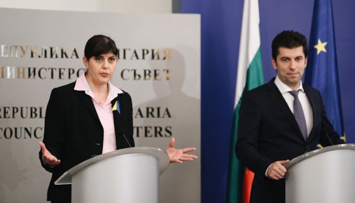 Европейският главен прокурор се срещна с премиера Кирил Петков Европейският главен прокурор се срещна с премиера Кирил Петков