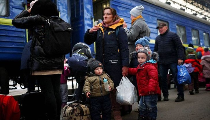 През периода от началото на руското нахлуване в Украйна около 1,4 милиона деца са били принудени да напуснат родината си
