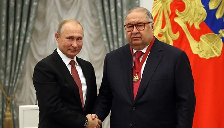 Британското правителство налага санкции на руския милиардер Алишер Усманов Британското правителство налага санкции на руския милиардер Алишер Усманов