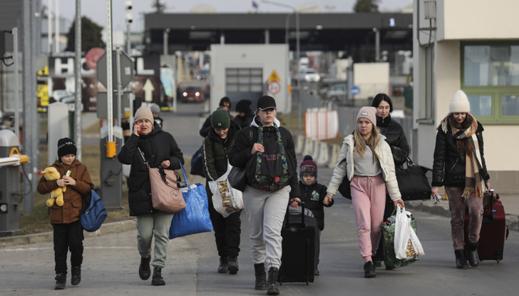 Два милиона и половина души са избягали от Украйна, откакто