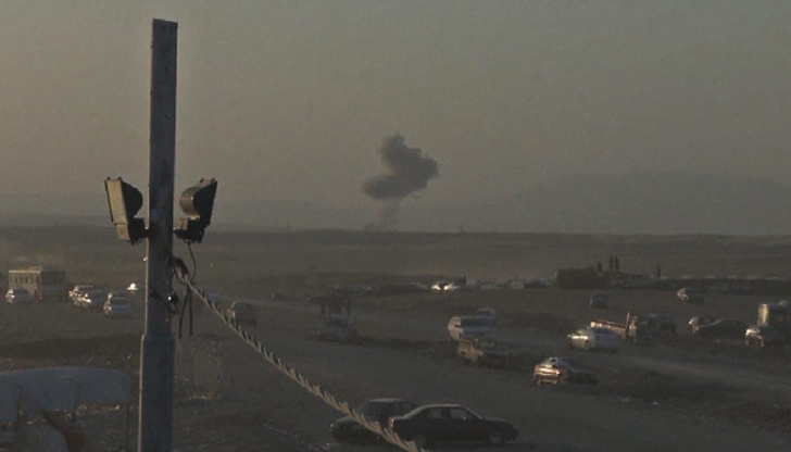 Ракетен обстрел по град Ербил в Северен Ирак в неделя