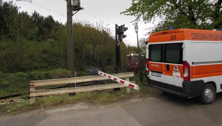 Трагичен инцидент се е разиграл днес на жп гара ПетричВлакът,