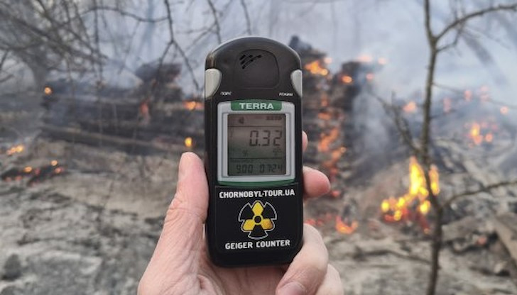 Горски пожари бушуват вече дни наред около атомната електроцентрала "Чернобил"