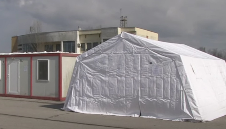 На Дунав мост е изграден временен пункт за предварителен прием