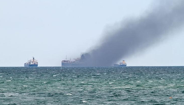 Предполага се, че може да е ударен от минаЕстонски товарен