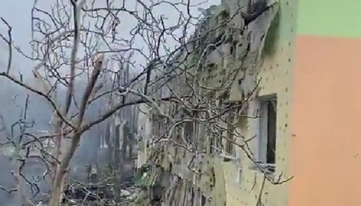 По предварителни данни са ранени 17 души Руски въздушен удар