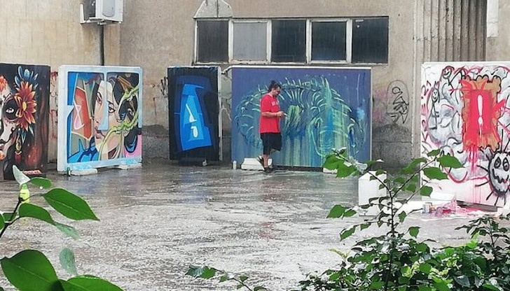 Културно – образователно графити събитие на открито организира Художествената галерия