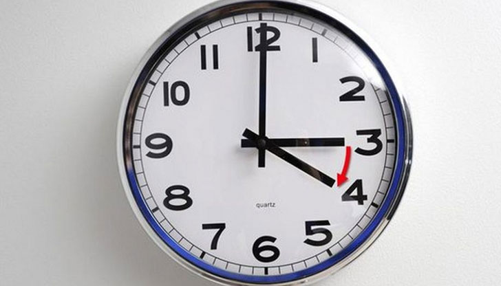 Смяната на времето през 2022 година е в неделя, 27