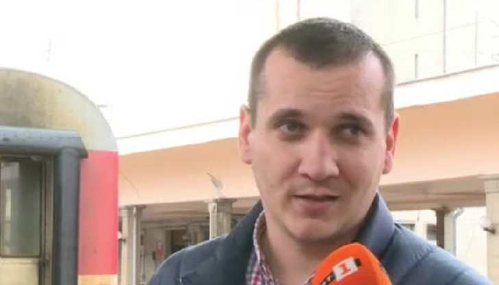 Всеки ден с международния влак от Букурещ на централната гара