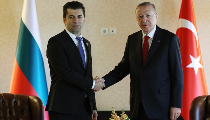 Президентът на Турция Реджеп Тайип Ердоган прие днес министър-председателя на