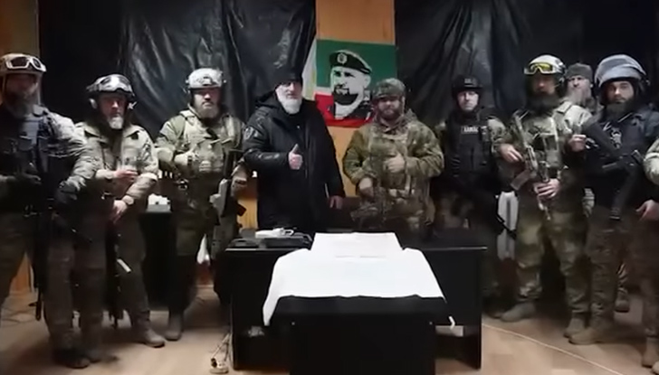 Войници от специалните части от Чечения ще щурмуват територията на