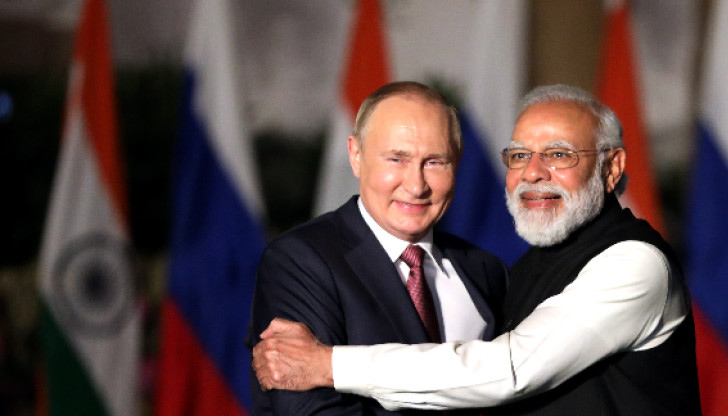 През декември 2021 г. Владимир Путин посети Индия и подписа