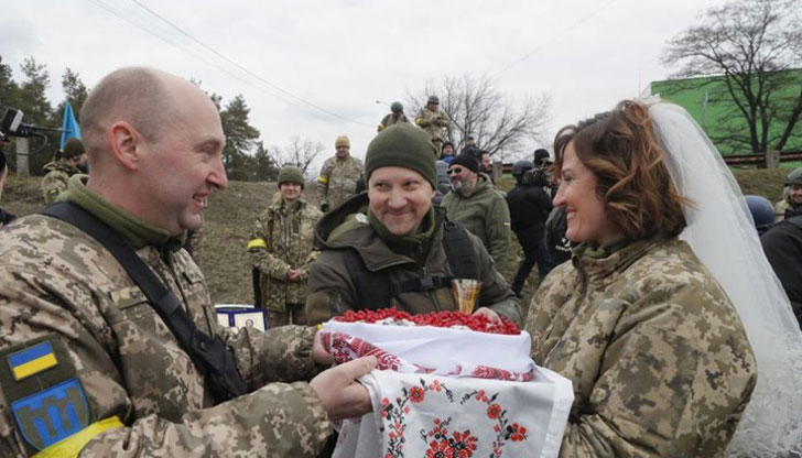 На сватбата на Леся и Валери имаше всичко - и