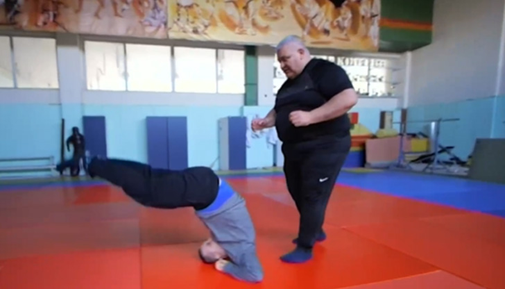 Краси Боев от ни среща с треньора по джудо и