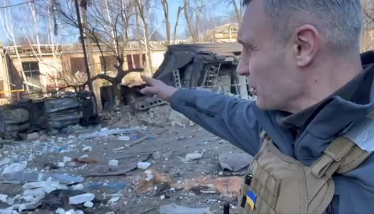 Силен обстрел е имало по различни цели в КиевПри удар