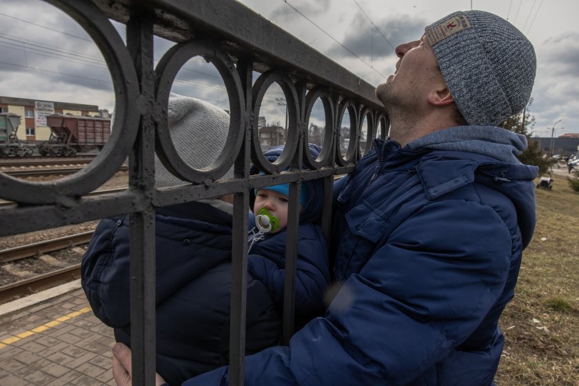 Днес един мъж тук ме попита къде трябва да сме