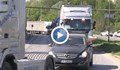 Протестиращи превозвачи в Русе: Трябва да ни плащат, за да караме по тези пътища!