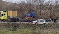 Катастрофа затвори пътя Русе - Бяла в района на Волово