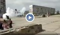 Руски военни изстреляха шокови гранати срещу мирен протест в Енергодар