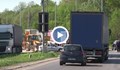 30 камиона се включиха в националния протест на превозвачите в Русе