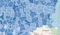 Интерактивна карта на средната заплата за 2020-та по общини