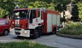Запалена газова бутилка вдигна пожарната на крак в Русе