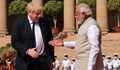 Борис Джонсън е на посещение в Индия