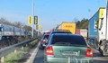 Колони от тирове са препречили пътя Русе - Силистра