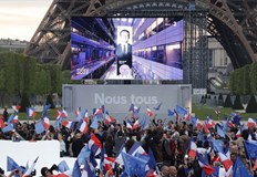 Благодаря на всички французи които гласуваха доверието си на нашия