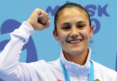 Любима Стаменова от клуб Цанев е шампионка в категория до