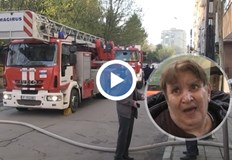 Пожарът е избухнал около 7 30 часа в блок Детелина на