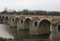 Ремонтът на моста на Кольо Фичето при Бяла край Русе може да