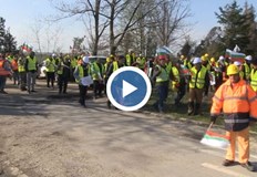 Два национални протеста затварят главни пътища в РусенскоЕдиният е на пътя Русе