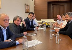 Работна среща на коалиционния лидерски съветКоалиционните партньори се събраха извънредно