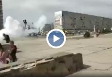 Руските сили обстрелваха мирен протест в Енергодар където се намира