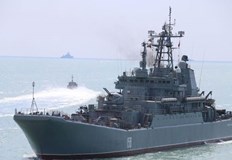 Александър Чирва командир на големия десантен кораб от руския Черноморски