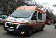 Мъжът запалил суха листна маса и при опит да се