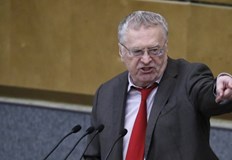 Лидерът на Либерално демократическа партия на Русия ЛДПР Владимир Жириновски роден на 25